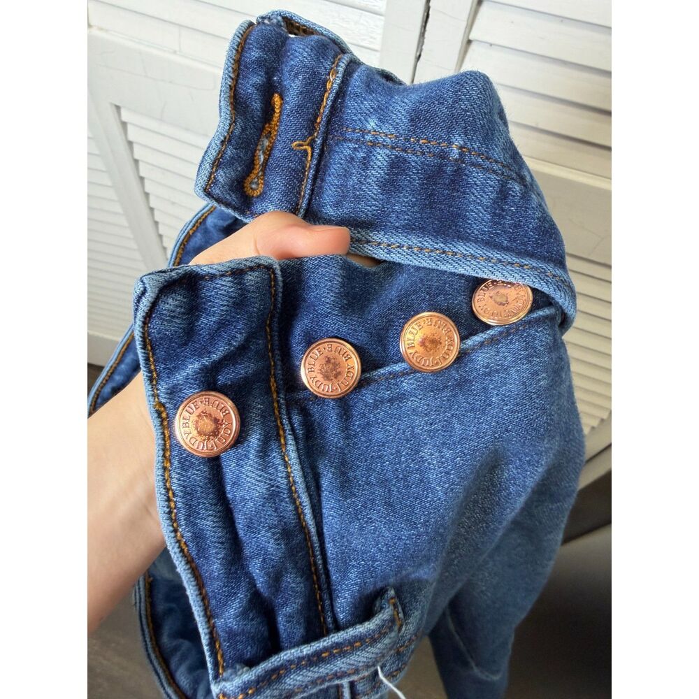 Judy Blue Dad Jeans Straight Leg Hidden Button Fly Jeans 9/29 - Picture 6 of 7